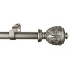 Urbanest 1-inch Diameter Grecian Urn Adjustable Single Drapery Curtain Rod - 2 of 3