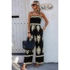 I AM A FASHION JUNKY Geo Print Off Shoulder High Waist Fit Jumpsuit - 2 of 4