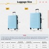 YONWAY Luggage sets, Expanable Spinner Wheel, ABS Lightweight Suitcase with TSA Lock - 3 of 4