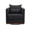 TOAOTBNBO 360° Swivel Arm Chair with Ergonomic Back, Recliner Lounge Chair with Soft Padded Seat, Modern Accent Chair for Rest Room - 2 of 4