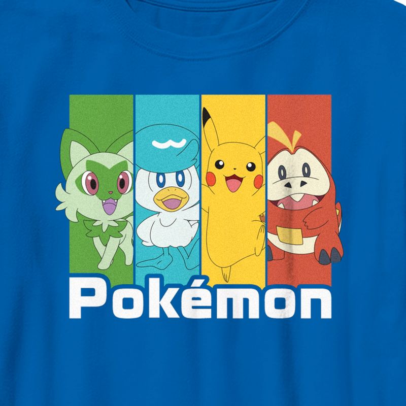 Boy's Pokemon Colorful Friends T-Shirt, 2 of 6