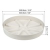 Unique Bargains Lightweight Sturdy Durable Stylish Appearance Plant Saucers 4 Pcs - 2 of 4
