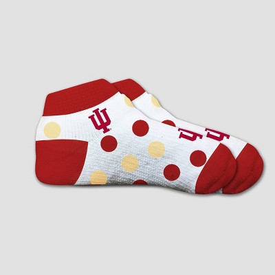 NCAA Indiana Hoosiers Polka Dot Infant Sock 2T-4T