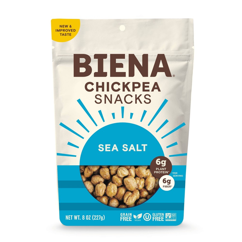 Biena Chickpea Snacks Sea Salt - 8oz