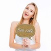 Big Dot of Happiness Two Much Fun - Girl - 2nd Birthday Party Photo Booth Props Kit - 20 Count - 3 of 4