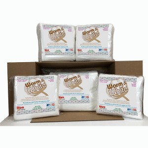 The Warm Company Warm & White Cotton Quilt Batting Assortment Case - 1 of 2