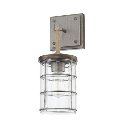 Capital Lighting Colby 1 - Light Wall Light in  Urban Grey