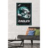 Trends International NFL Philadelphia Eagles - Neon Helmet 23 Unframed Wall Poster Prints - 2 of 4