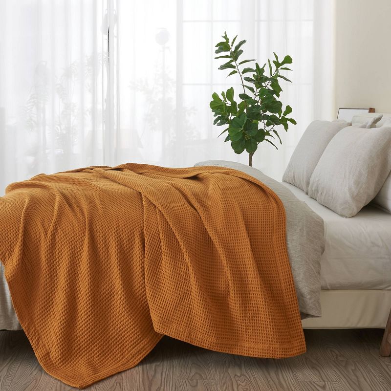 50"x60" Cotton Waffle Weave Throw Blanket - Patina Vie, 6 of 7