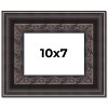 PosterPalooza | Photo Size 3.5" Wide Ornate Black Frame - UV Acrylic, Foam Board Backing, Hanging Hardware - 2 of 4