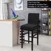 PiccoCasa Stretch Bar Pub Counter Height Side Chair Covers - 3 of 3
