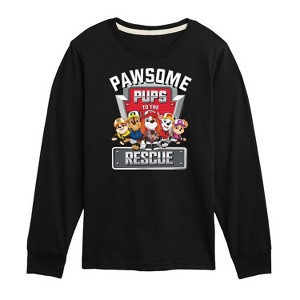 Boys' - Paw Patrol - Pawsome Pups To The Rescue Long Sleeve Graphic T-Shirt - 1 of 4