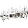 Elegant Lighting Serena 30 inch crystal bath sconce in chrome - 3 of 4