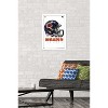 Trends International NFL Chicago Bears - Drip Helmet 20 Framed Wall Poster Prints - 2 of 4