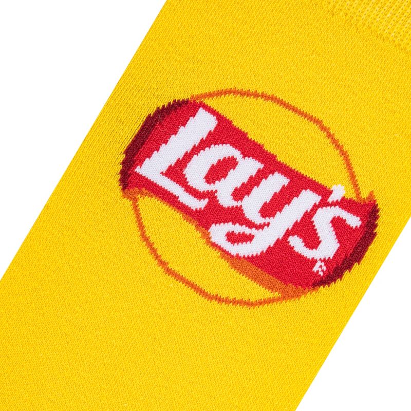 Cool Socks, Lays Stripes, Funny Novelty Socks, Medium, 4 of 6