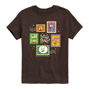 Boys' - Lets Go Luna - Luna Stamps Short Sleeve Graphic T-Shirt - 1 of 3