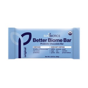 Better Biome Bar - Probiotic Chocolate Bar - Original - 1 of 4