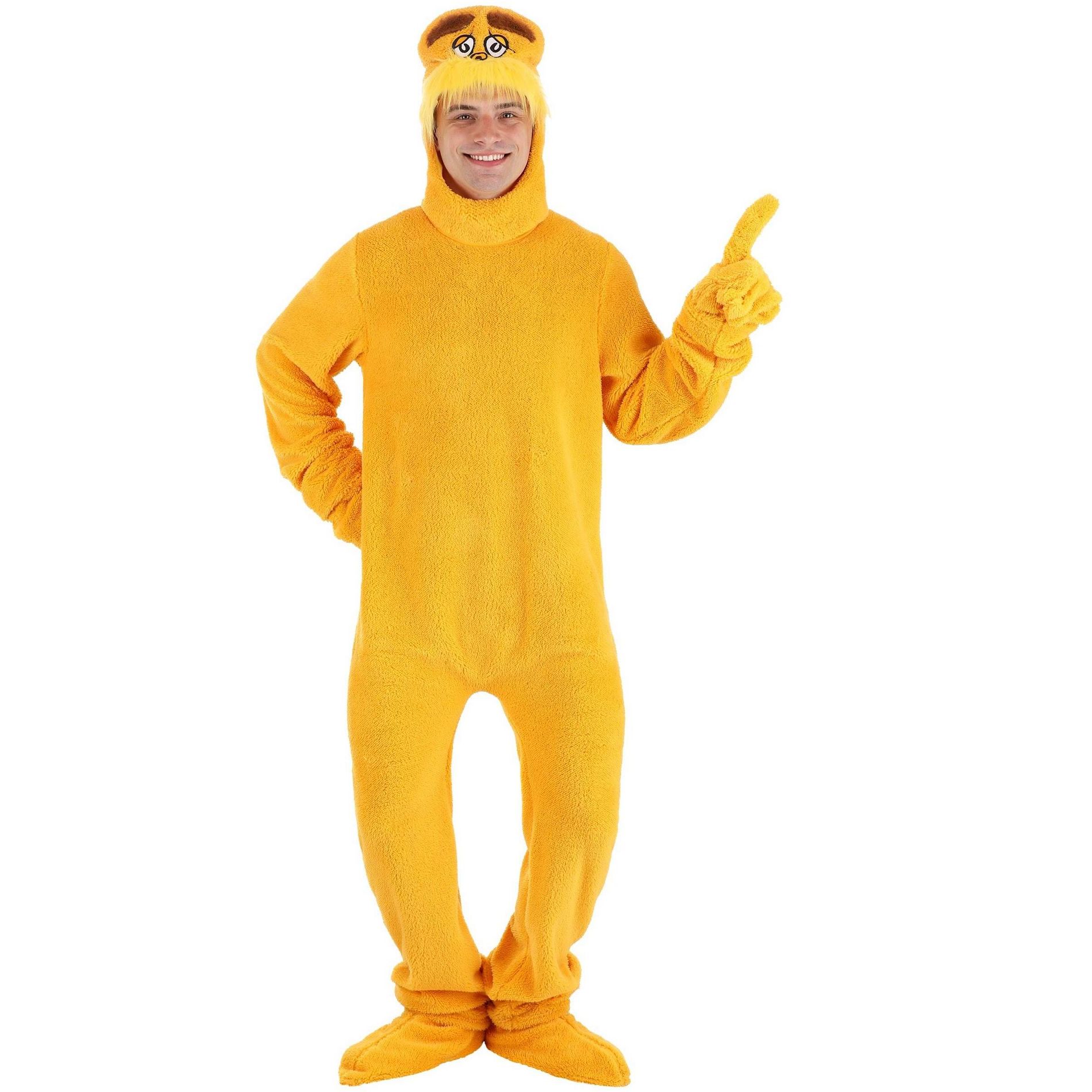 HalloweenCostumes.com Dr. Seuss Adult The Lorax Costume | Dr. Seuss Costumes