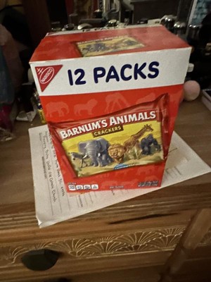 Barnums Animal Crackers Multipack - 12ct : Target