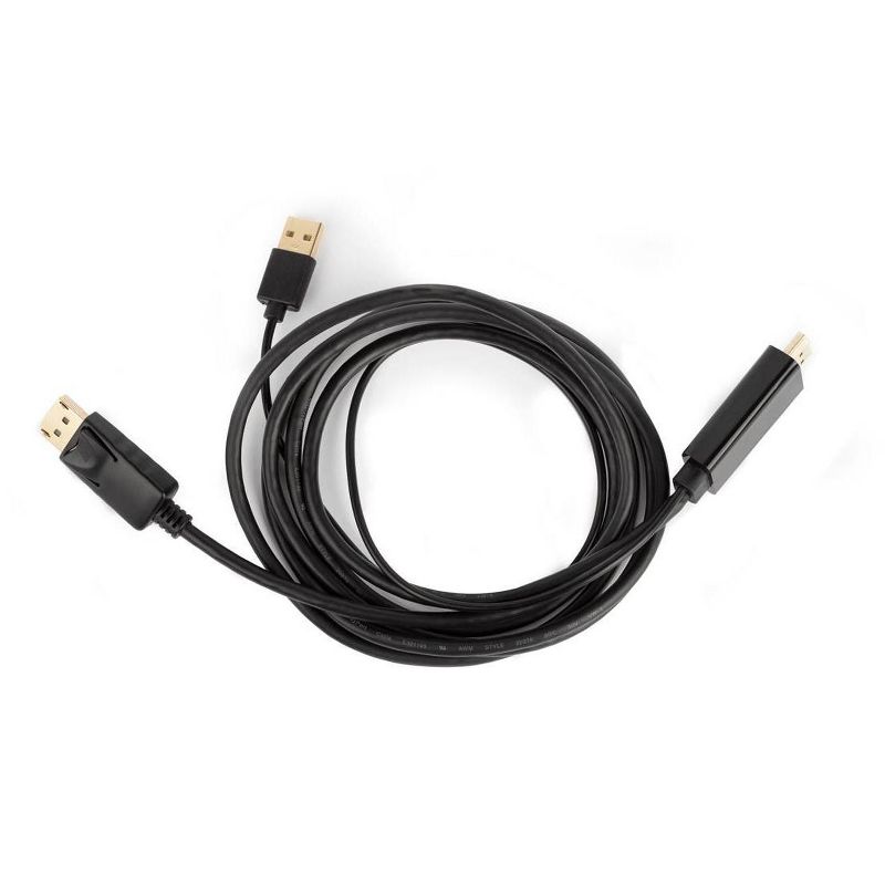 Monoprice HDMI to DisplayPort 1.2a Cable - 3 Feet | 4K@60Hz, For Blu-ray Disc Player / Video Game Console / Apple TV / Laptop Computer and More, 4 of 5