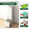KWPZQEB File Cabinet, Locking Filing Cabinet, Metal Vertical Filing Cabinets for Home Office Organizer Letters/Legal/A4, Space-Saving Design - 3 of 4