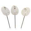 24.0 Inch Folk Art Eggs Glitter Decoratied Decorative Garden Stakes - 2 of 2