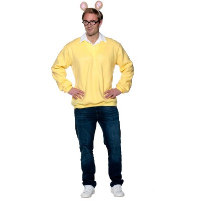 Arthur Arthur Adult Costume, One Size