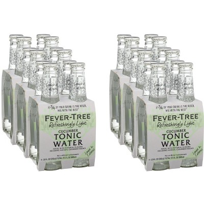 Fever-Tree Cucumber Tonic Water - 4 per pack - 6 Cases -6.8 fl oz