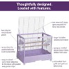 Bird Cage, 28 Inch Large Cage with Removable Tray and Temperature and Humidity Detection,Portable Feeding Parakeet Cage for Travel or Home - 4 of 4