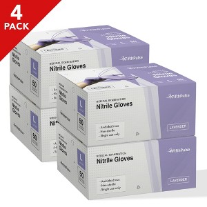 FifthPulse Bulk Lilac Nitrile Exam Gloves, Perfect for Cleaning, Cooking & Medical Uses - 1 of 4