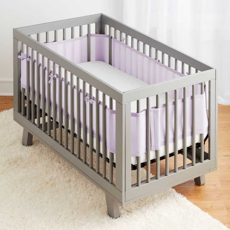 BreathableBaby Breathable Mesh Crib Liner - Classic Collection, 2 of 7