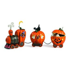 Pumpkin Express Train, Halloween, Thanksgiving, Fall, Autumn, Home Decor - 1 of 4