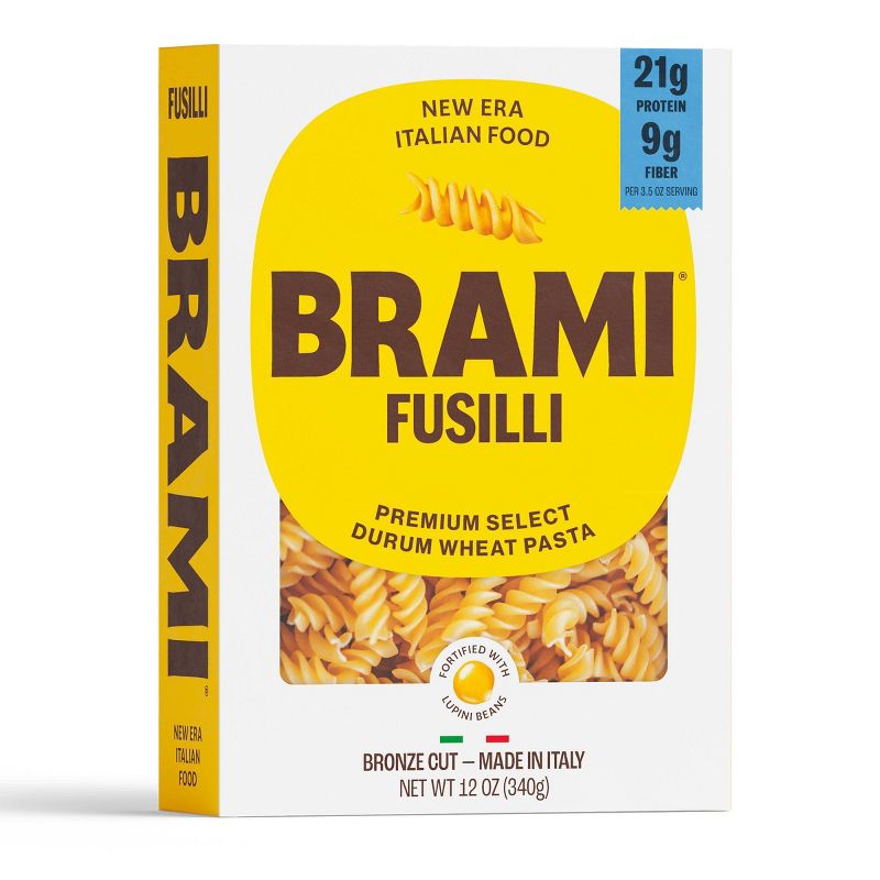Brami Italian Protein Pasta Fusilli - 12oz, 1 of 7