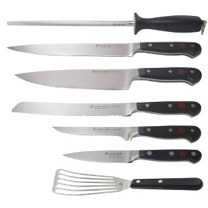 Wusthof Classic Six Piece Cook's Set #1120160602 with Wusthof Gourmet 6 1/2” Slotted Fish Spatula #9035092117 - 1 of 4