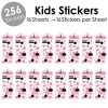 Big Dot of Happiness Paris, Ooh La La - Paris Themed Birthday Party Favor Kids Stickers - 16 Sheets - 256 Stickers - 2 of 4
