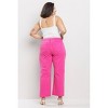 Women's High Rise Straight Leg Cropped Jeans - sneak peek - 3 of 4