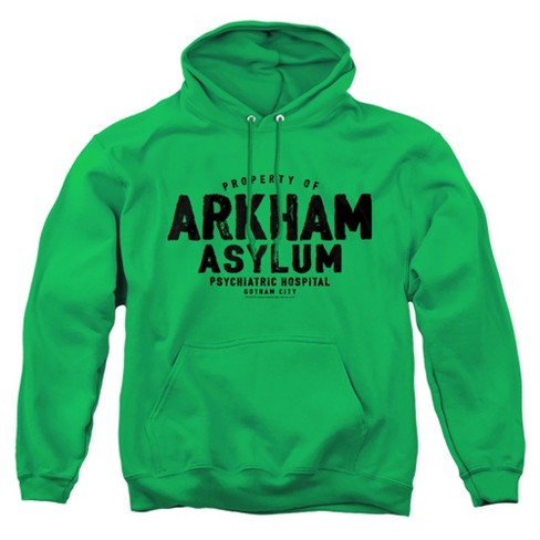 Batman Arkham Asylum Adult Pull-Over Hoodie - image 1 of 4