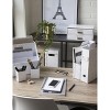 Bigso Fiona 3-Piece Magazine File Set – Upright Storage Boxes with Label Holders for A4/Letter Docs, White - 2 of 4