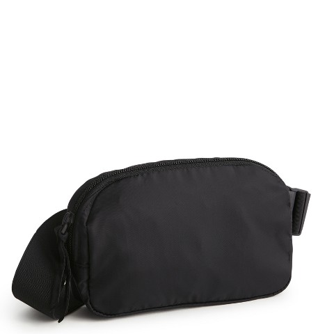 Vera Bradley Women's Featherweight Woodward Small Belt Bag with Long Strap Moonless Night
