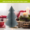 Briarwood Lane Gray Tree Honeycomb - Extra Large Magnetic Paper Decor - 11.8 x 8 - 4 of 4