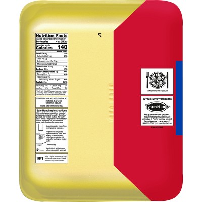 Tyson Boneless Skinless Chicken Breast With Rib Meat - 3lbs