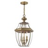 Livex Lighting Monterey 3 - Light Pendant in  Antique Brass - 2 of 4