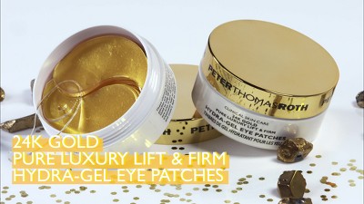 24K Gold Pure Luxury Lift & Firm Hydra-Gel Eye Patches