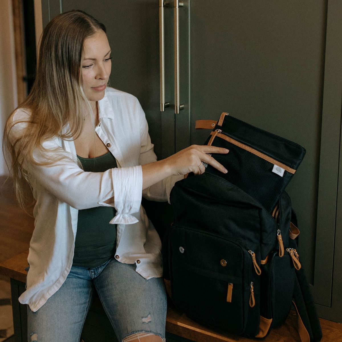 Parker Baby Co. Cloth Diaper Wet Dry Bag - thumbnail 4
