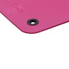 AIREX Fitline 140 56 x 23 Inch Ultra Cushioned Closed Cell Foam Workout Fitness Mat with 2 Hanging Grommets for Convenient Wall Storage, Pink - 2 of 3