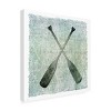 Trademark Fine Art -LightBoxJournal 'Life Is Better At The Lake Oars 2' Canvas Art - 4 of 4