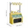 Sunny Citrus Wooden Lemonade Stand PlaySet in Yellow-Teamson Kids: Storage Bins & 18 Interactive Accessories - 2 of 4