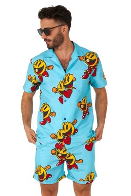 Opposuits Men's Summer Set - Palm Tree Printed Top And Shorts : Target