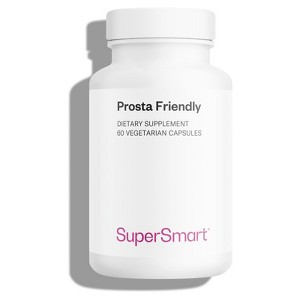 SuperSmart Prosta-Friendly 500mg per Day - Patented Concentrate Cranberry Pills - Natural Supplement | Non-GMO & Gluten Free - 60 Vegetarian Capsules - 1 of 1