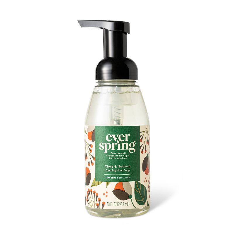 Clove &#38; Nutmeg Foaming Hand Soap - 10 fl oz - Everspring&#8482;, 1 of 5